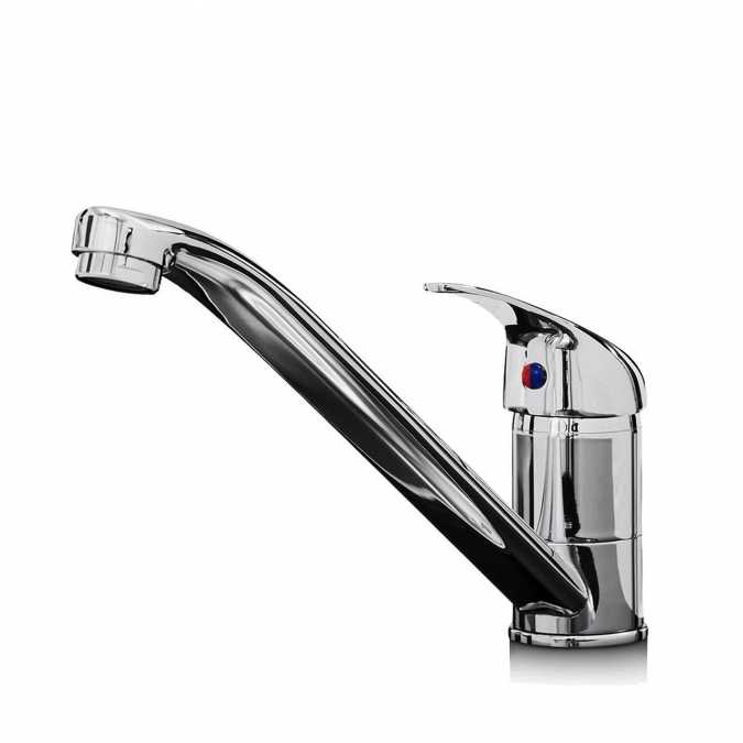 Kuban Kitchen Swivel Tap in Chrome