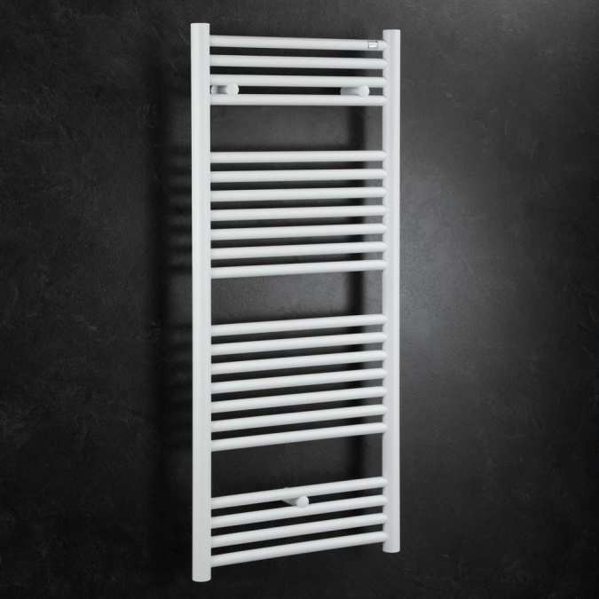 Zehnder Klaro 1708 x 600 Towel Radiator - White Quartz    