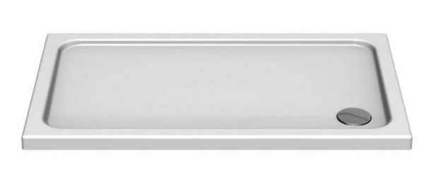 Kudos Kstone 1200 x 700mm Rectangular Anti-Slip Shower Tray - Corner Waste