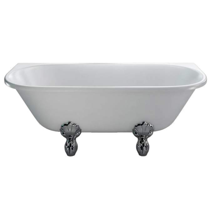 Burlington Avantgarde - Traditional Back to Wall Bath - 1690mm