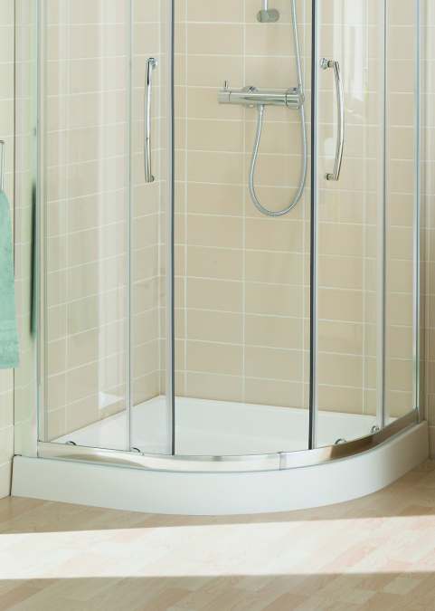 1200 x 900mm Double Door Offset Quadrant Shower Enclosure, Lakes Classic Collection