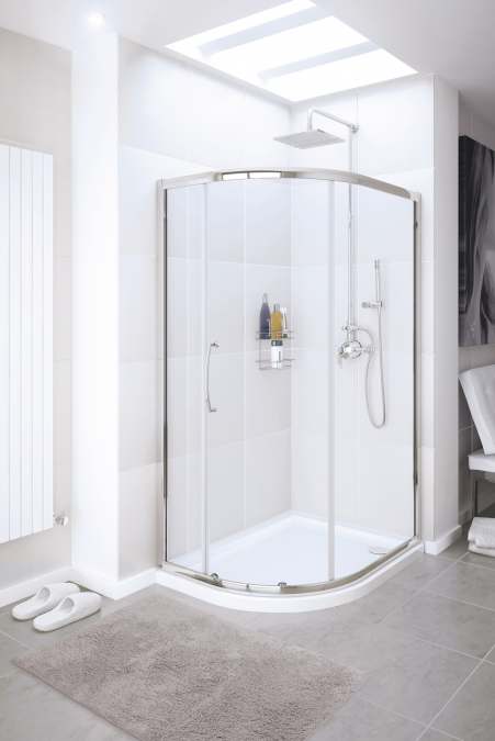 900mm Single Door Quadrant Shower Enclosure, Lakes Classic Collection