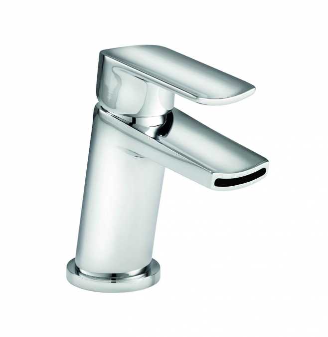 Linn Cloakroom Basin Mixer Tap & Sprung Waste - HighLife Bathrooms