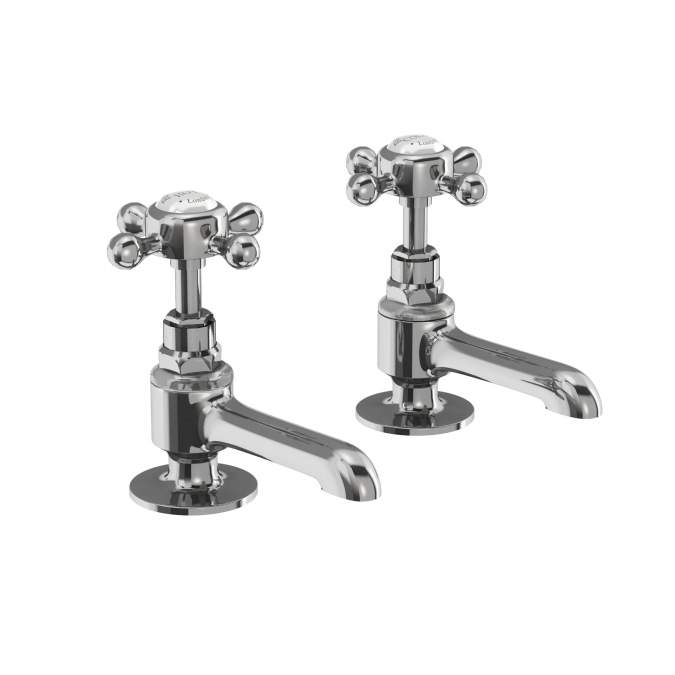 Burlington Stafford Traditional Basin Pillar Taps STA12