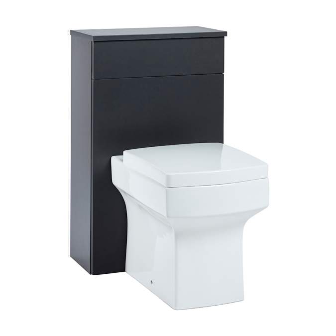 Muro 500 Toilet Unit in Matt Grey - Scudo Bathrooms