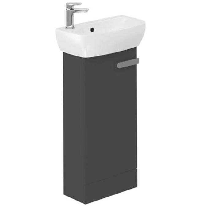 MyHome Cloakroom Basin and Slate Floorstanding Unit by Britton Bathrooms