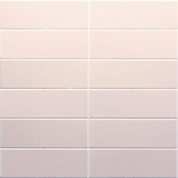 Pastel Pink Linear Metro Reflect Tile Wall Panels