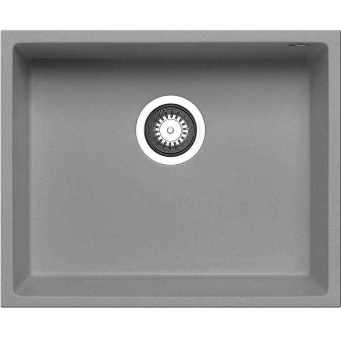 Prima+ Granite 1 Bowl Undermount Kitchen Sink - Light Grey