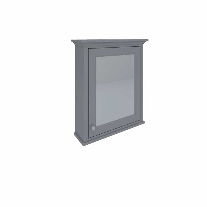 Washington Grey Mirrored Cabinet Single Door - RAK Ceramics