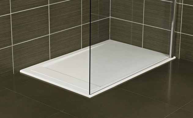 Roman Infinity Shower Tray 1200mm x 900mm - Matt White or Gloss White