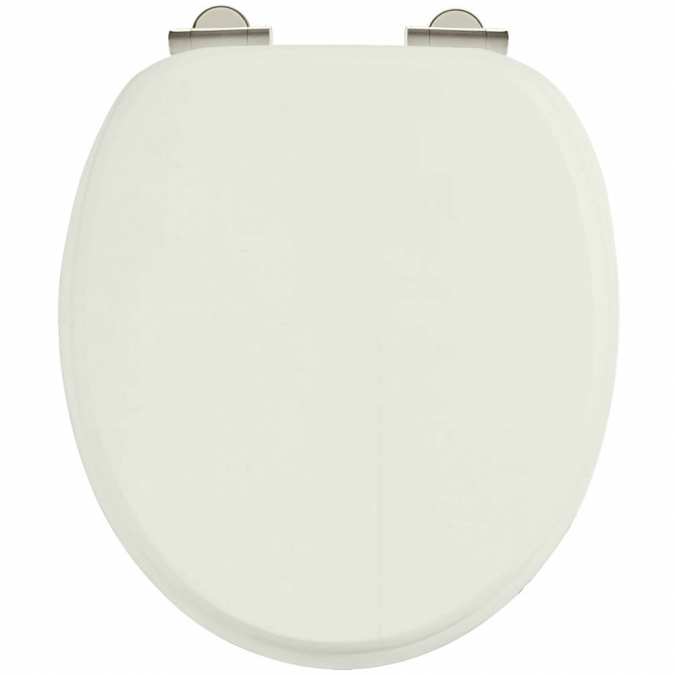 Burlington Sand Real Wood Traditional Toilet Seat Soft Closing - S43