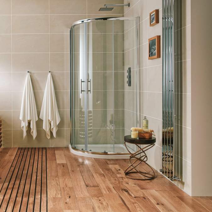 Scudo S6 Double Door 900 x 900mm Quadrant Shower Enclosure