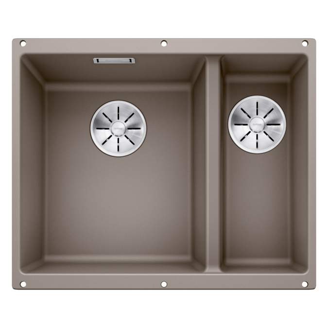 Blanco Subline 340/160 U Kitchen Sink Left Hand - Tartufo