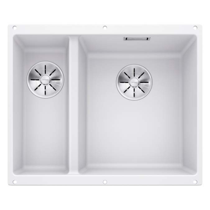 Blanco Subline 340/160 U Kitchen Sink Right Hand - White