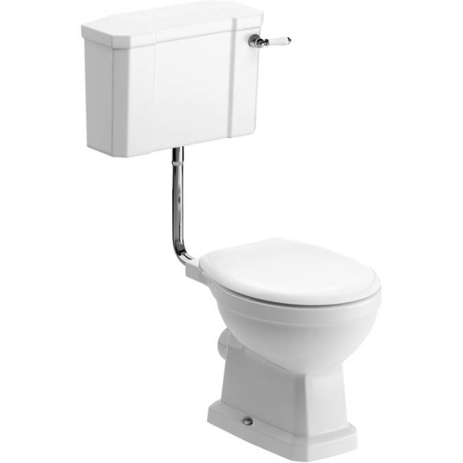 Shetland Low Level Toilet & Standard Soft Close Seat