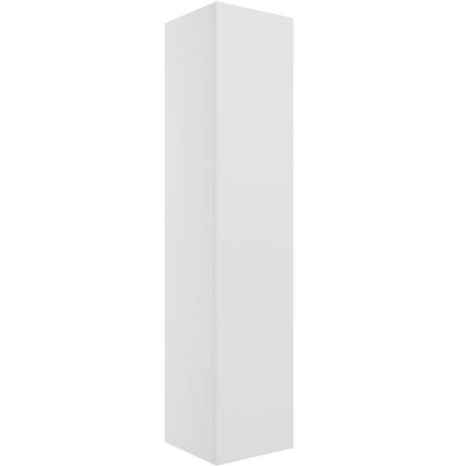 Shetland 350mm Wall Hung 1 Door Tall Unit - Matt White