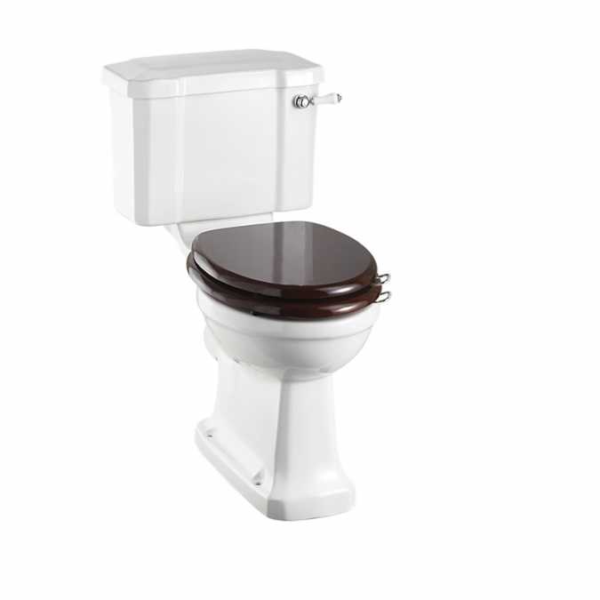 Burlington Close Coupled WC with Slimline Lever Cistern P5 C3