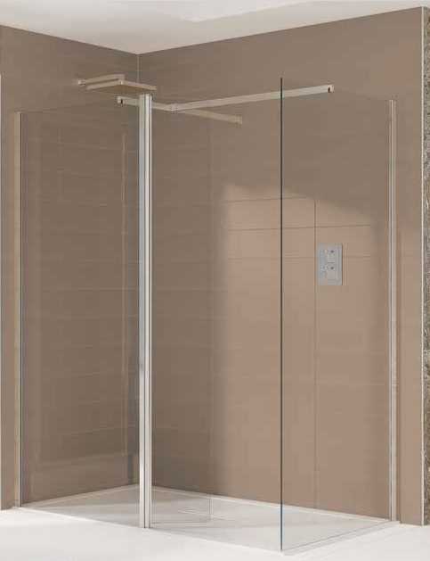 Sommer 400mm Wetroom Glass Panel