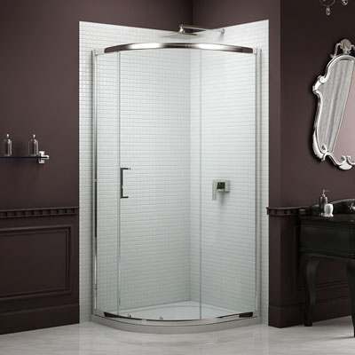 Sommer8 800 x 800 Single Door Quadrant Shower Enclosure