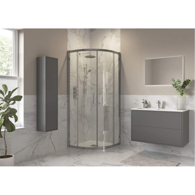 Supreme 900 x 900mm 2 Door Quadrant