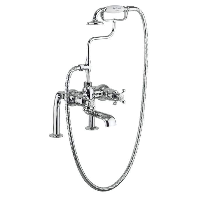 Burlington Tay Traditional Bath Shower Mixer Tap - T2DB