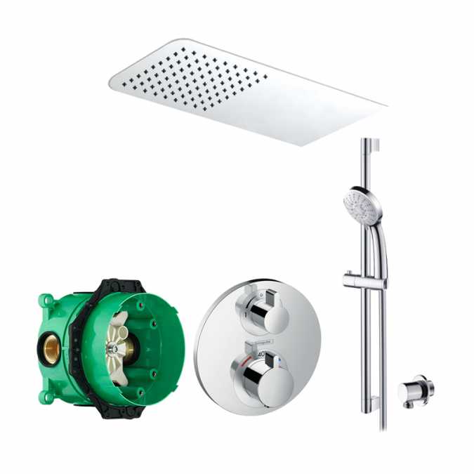 Abacus Emotion Plus Thermostatic Shower Kit EP08