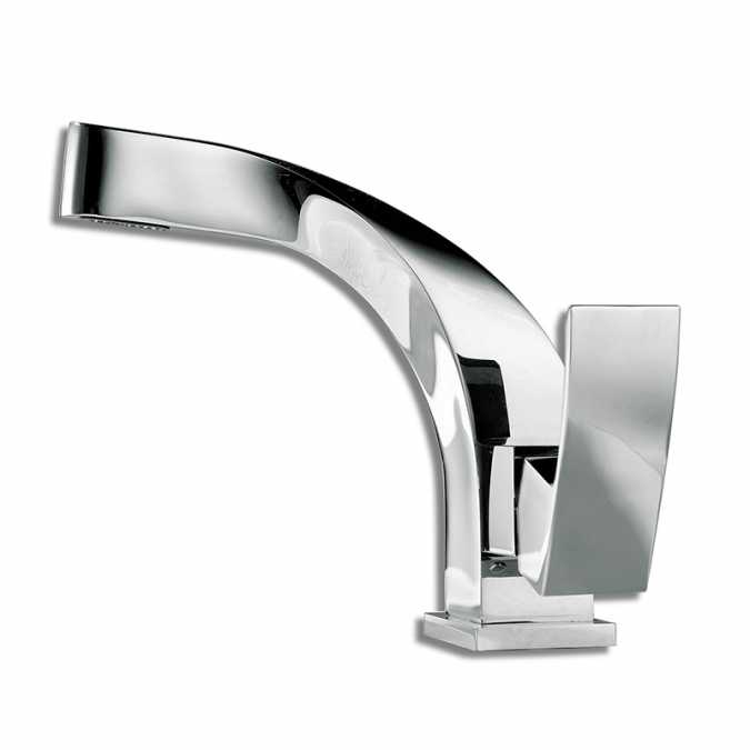 Abacus Twist Chrome Basin Mixer Tap