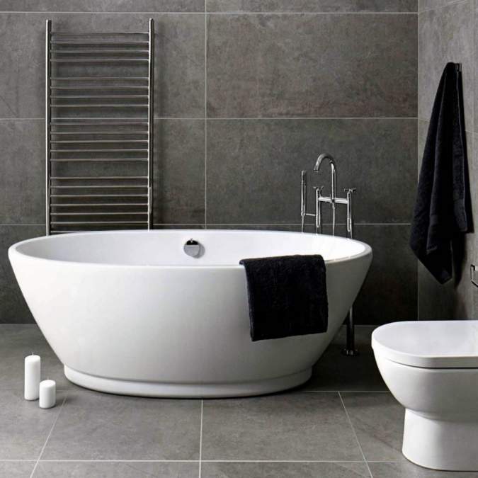 Varese Freestanding Bath 1700 x 800mm - Abacus