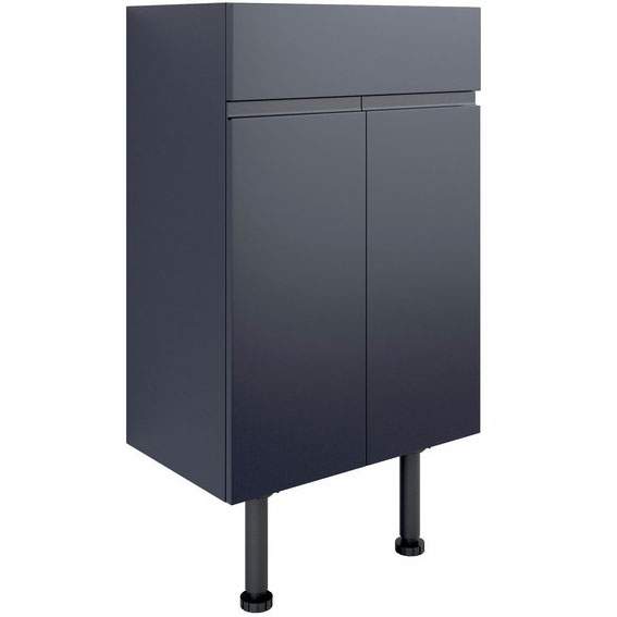 Venetian 500mm Basin Unit - Matt Indigo Blue