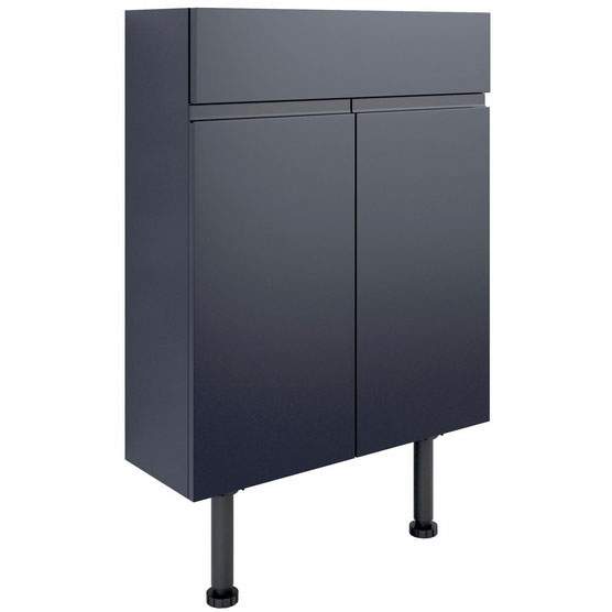 Venetian 600mm Slim Basin Unit - Matt Indigo Blue