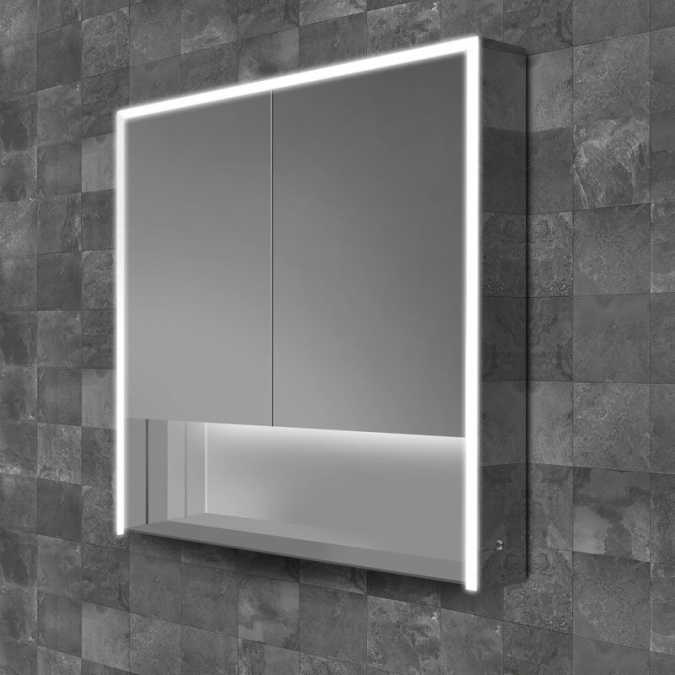 HiB Verve 80 LED Bathroom Mirror Cabinet - 52900