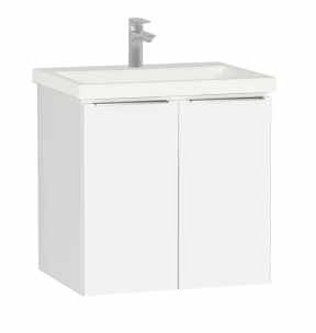 VitrA Ecora 600mm Washbasin Unit - Gloss White