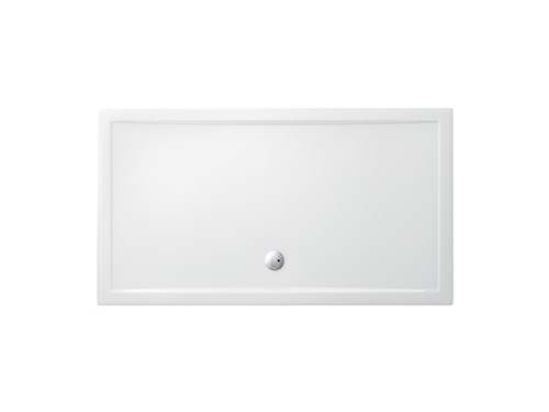 Zamori Rectangle Shower Tray 1800 x 1000mm - Centre waste - Z1344