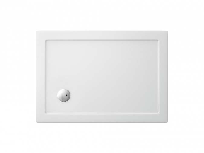 Zamori Rectangle Shower Tray 1000 x 700mm - Corner waste - Z1165