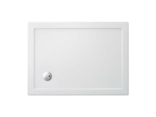 Zamori Rectangle Shower Tray 1100 x 800mm - Corner waste - Z1171