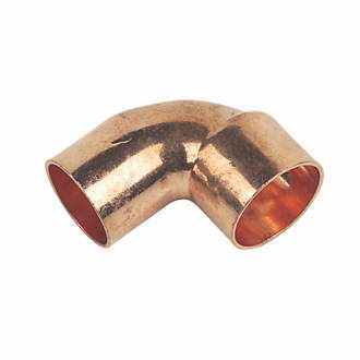 Endfeed Copper 22mm Street Elbow