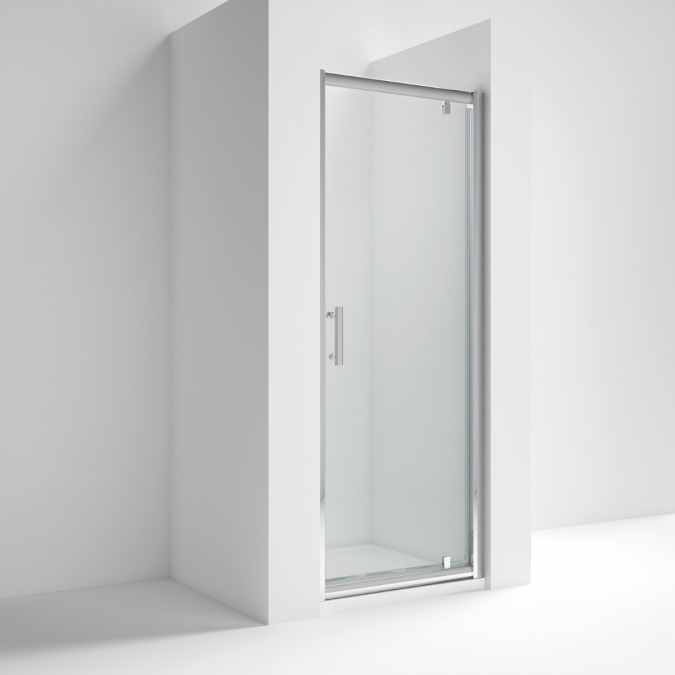 Pacific 700mm Pivot Shower Door - Nuie 