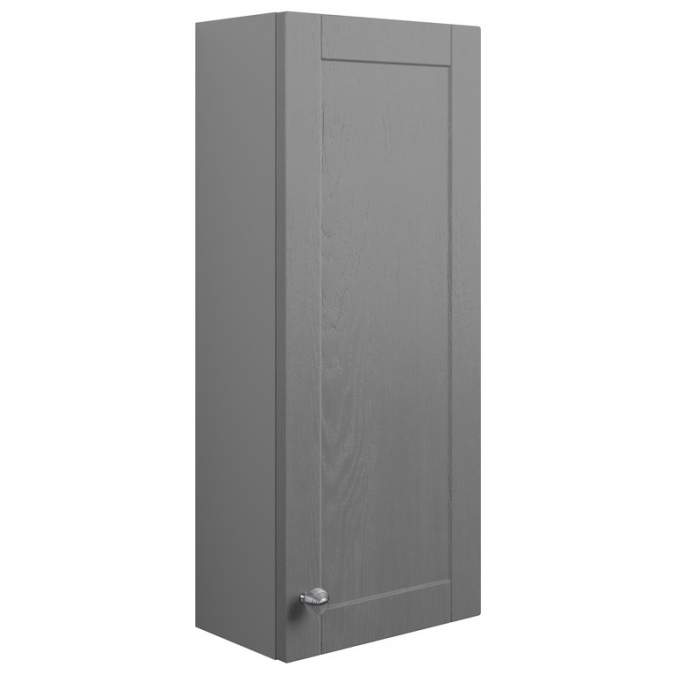 Bali 300mm 1 Door Wall Unit - Grey Ash