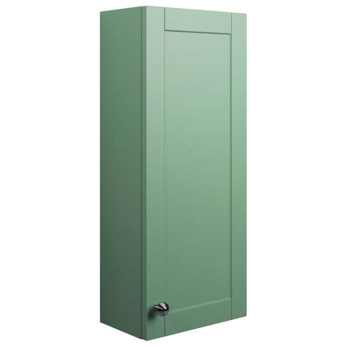 Bali 300mm 1 Door Wall Unit - Matt Sage Green