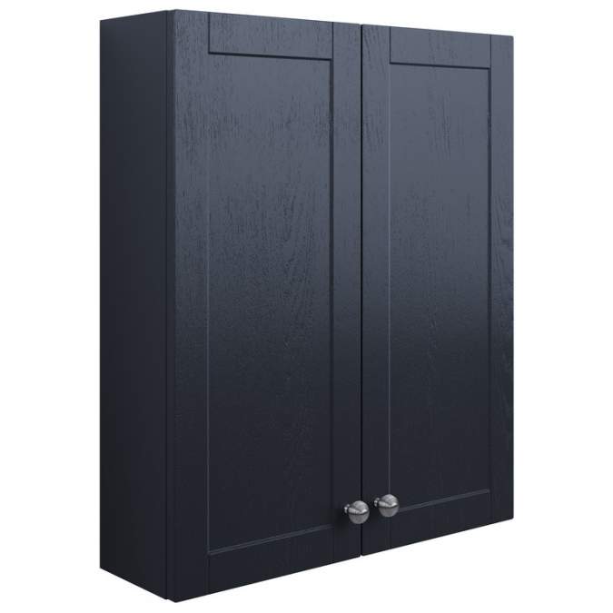 Bali 600mm 2 Door Wall Unit - Indigo Ash