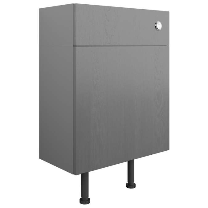 Bali 600mm WC Unit - Grey Ash