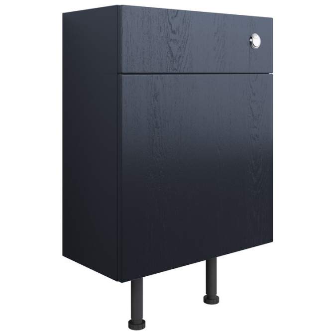 Bali 600mm WC Unit - Indigo Ash