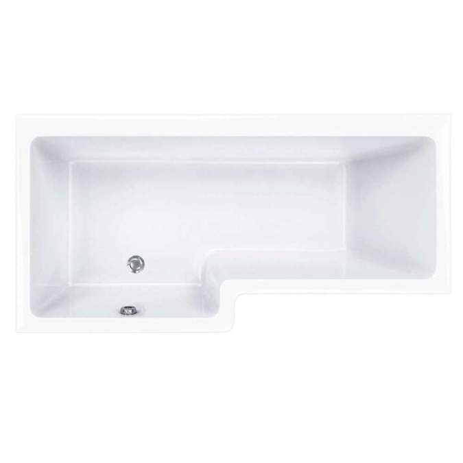 Carron Quantum 1500 x 700/850 Square Shower Bath - 5mm