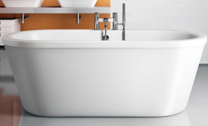 ClearGreen Nouveau 1780 x 810mm Freestanding Bath