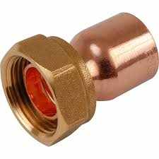 Endfeed Copper 22mm x 3/4" Straight Tap Connectors 