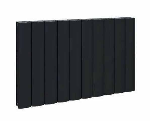 Guardia 600 x 470mm Horizontal Designer Radiator - Eastbrook - Matt Black