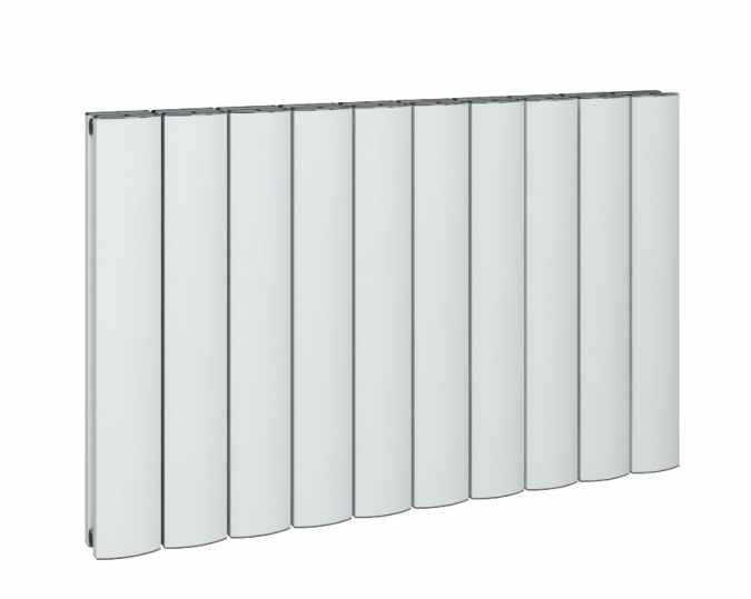 Guardia 600 x 470mm Horizontal Designer Radiator - Eastbrook - Matt White