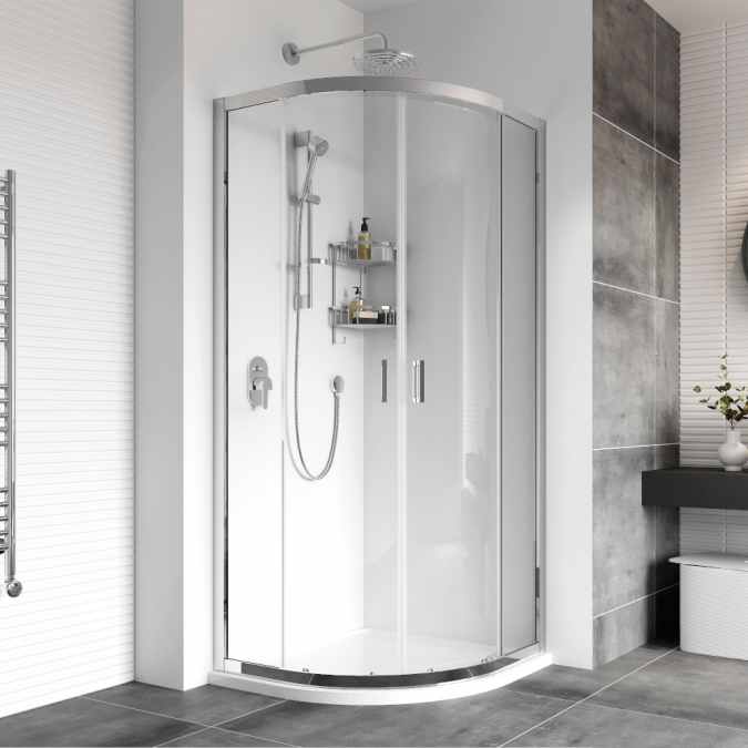 Haven8 800mm Quadrant Two Door Shower Enclosure