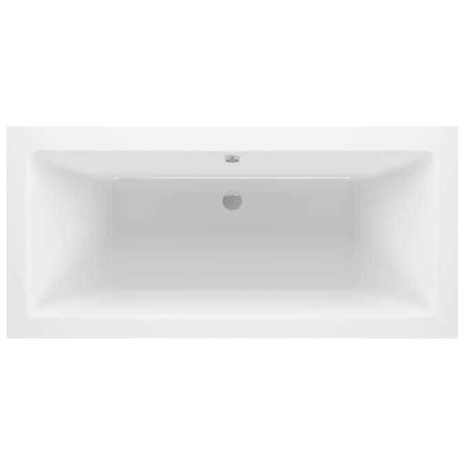 Hook DOUBLECAST Square 1700x700 Double Ended Bath & Legs