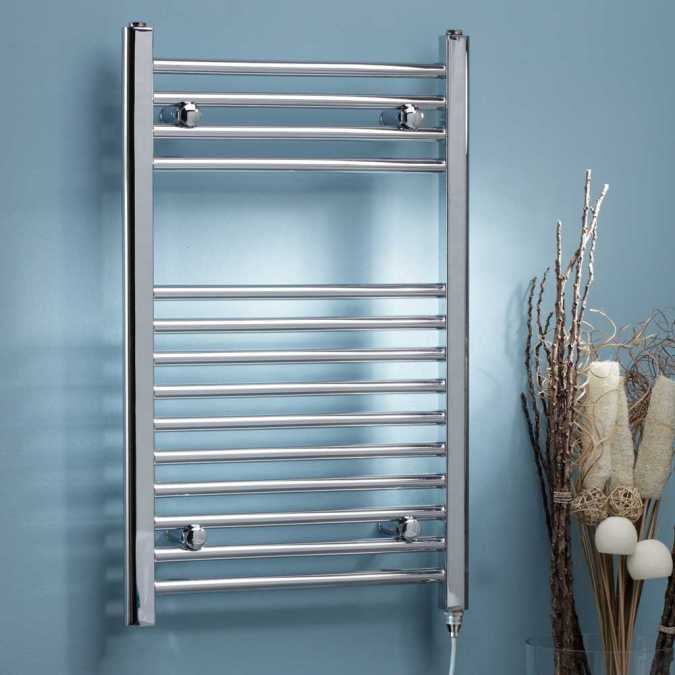 K-Rad Electric Towel Warmer Chrome - 800 x 500mm